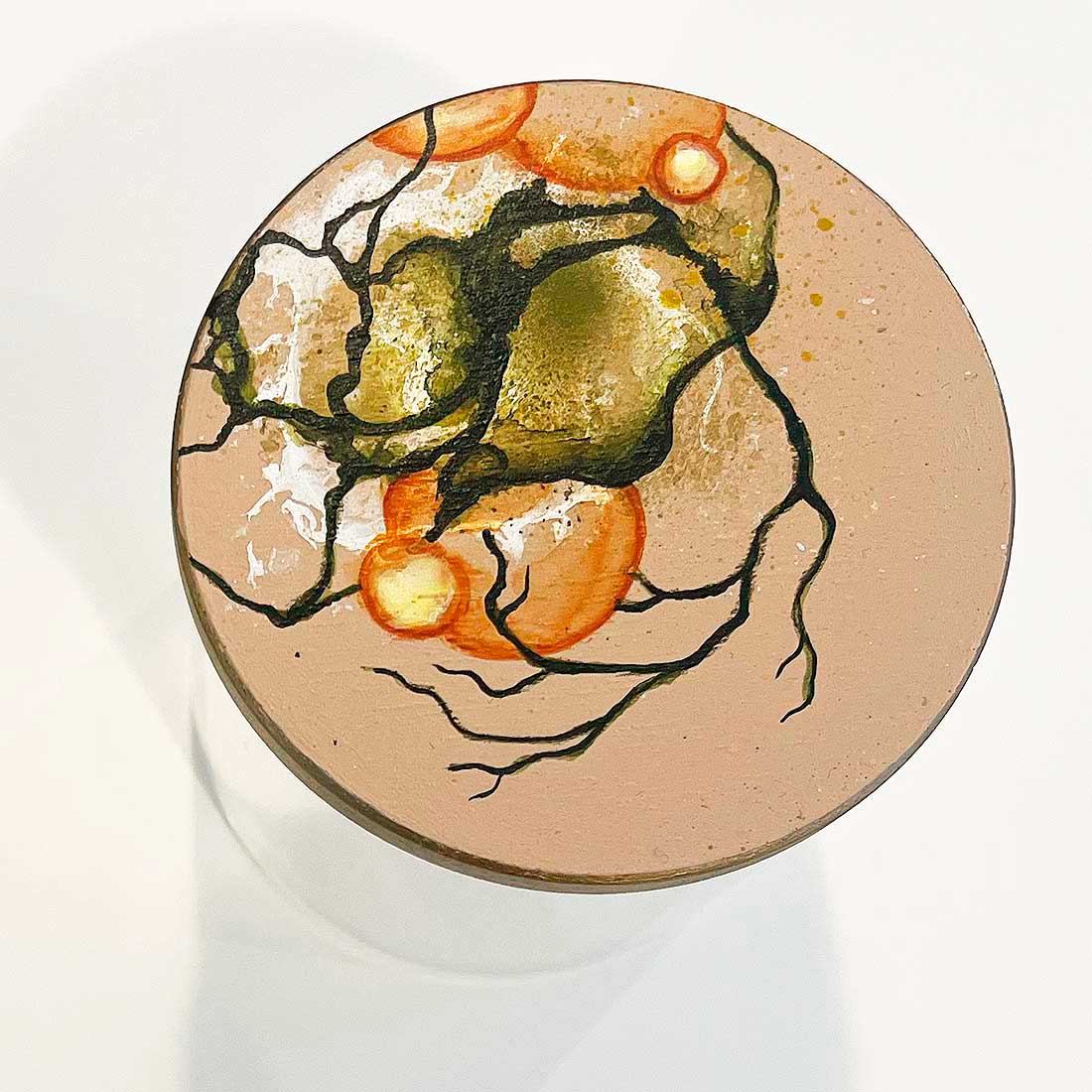 Lågkrukke glas