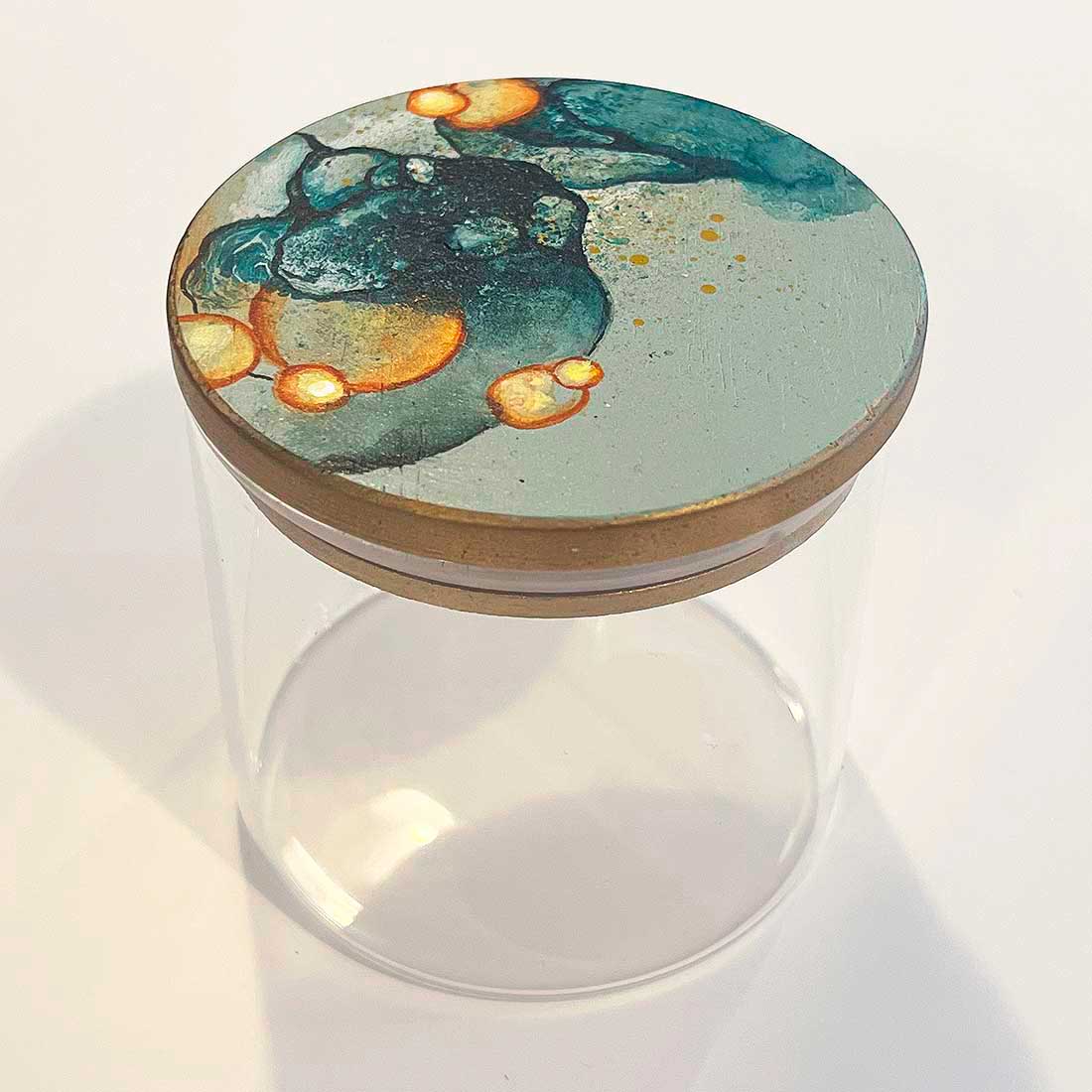 Lågkrukke glas