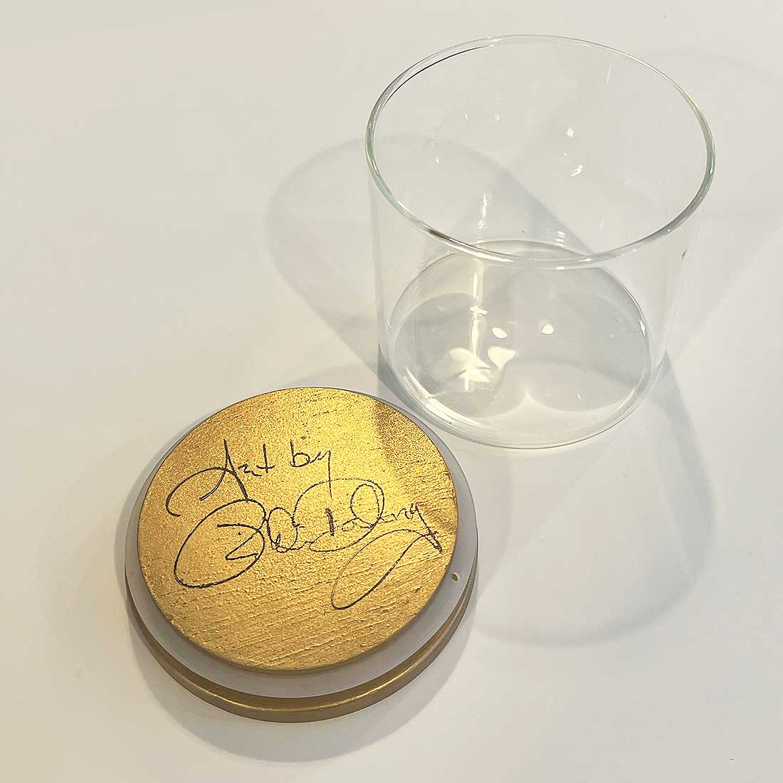 Lågkrukke glas