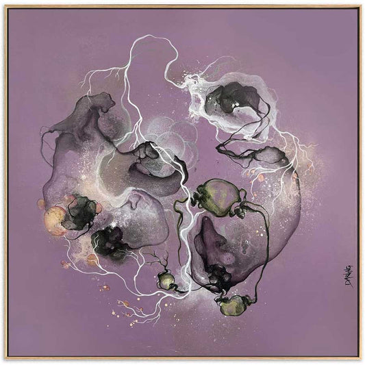 Abstrakt maleri til salg