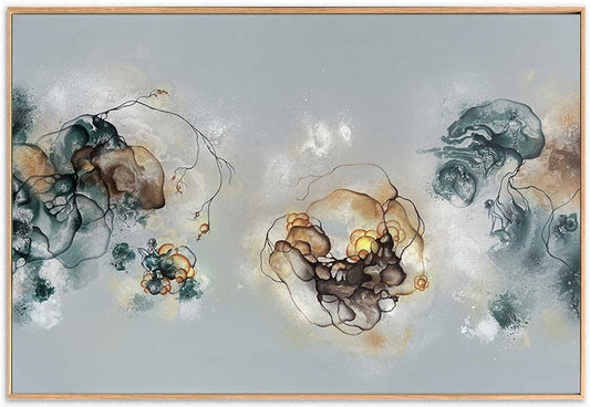 Stort maleri til salg af kunstner Rikke Darling