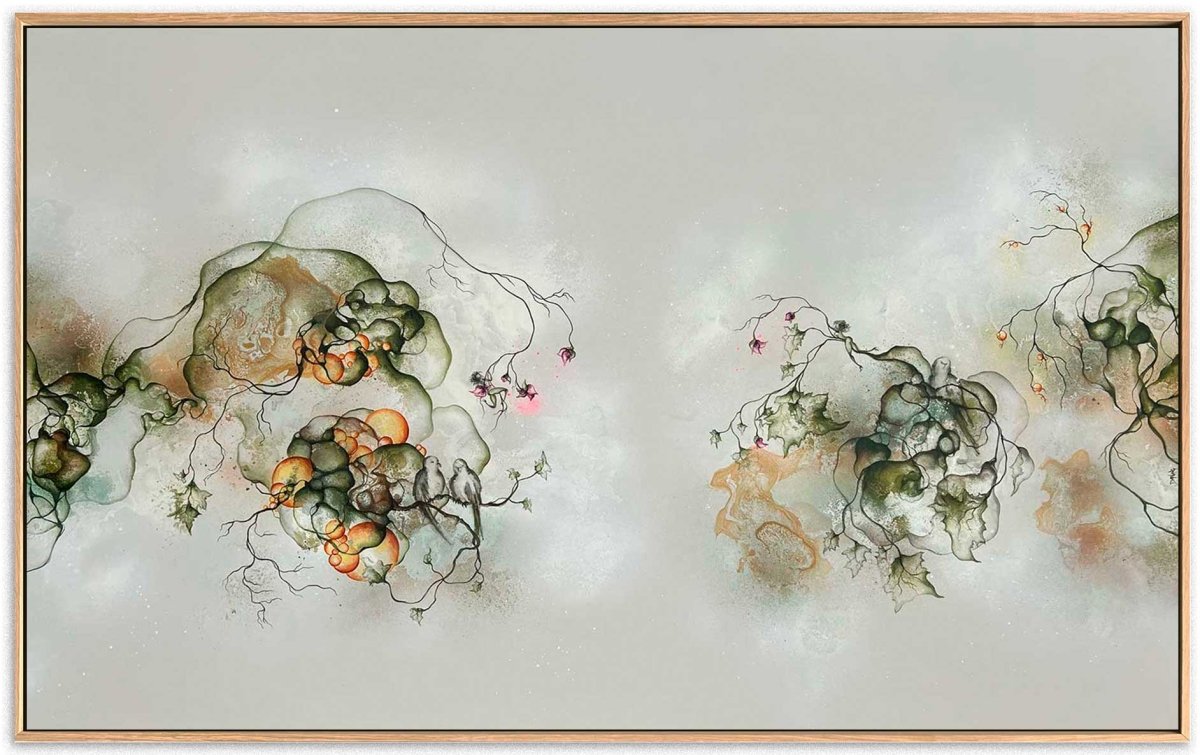 Gemälde 110x180 cm.