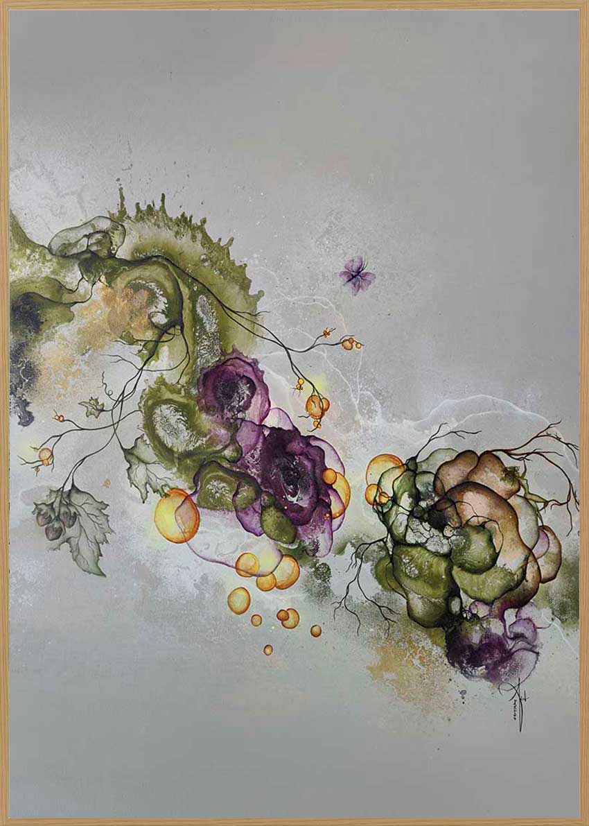 Kunstplakat plakat med moderne kunst