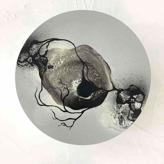 kunstkrukke krukke med kunst af Rikke Darling