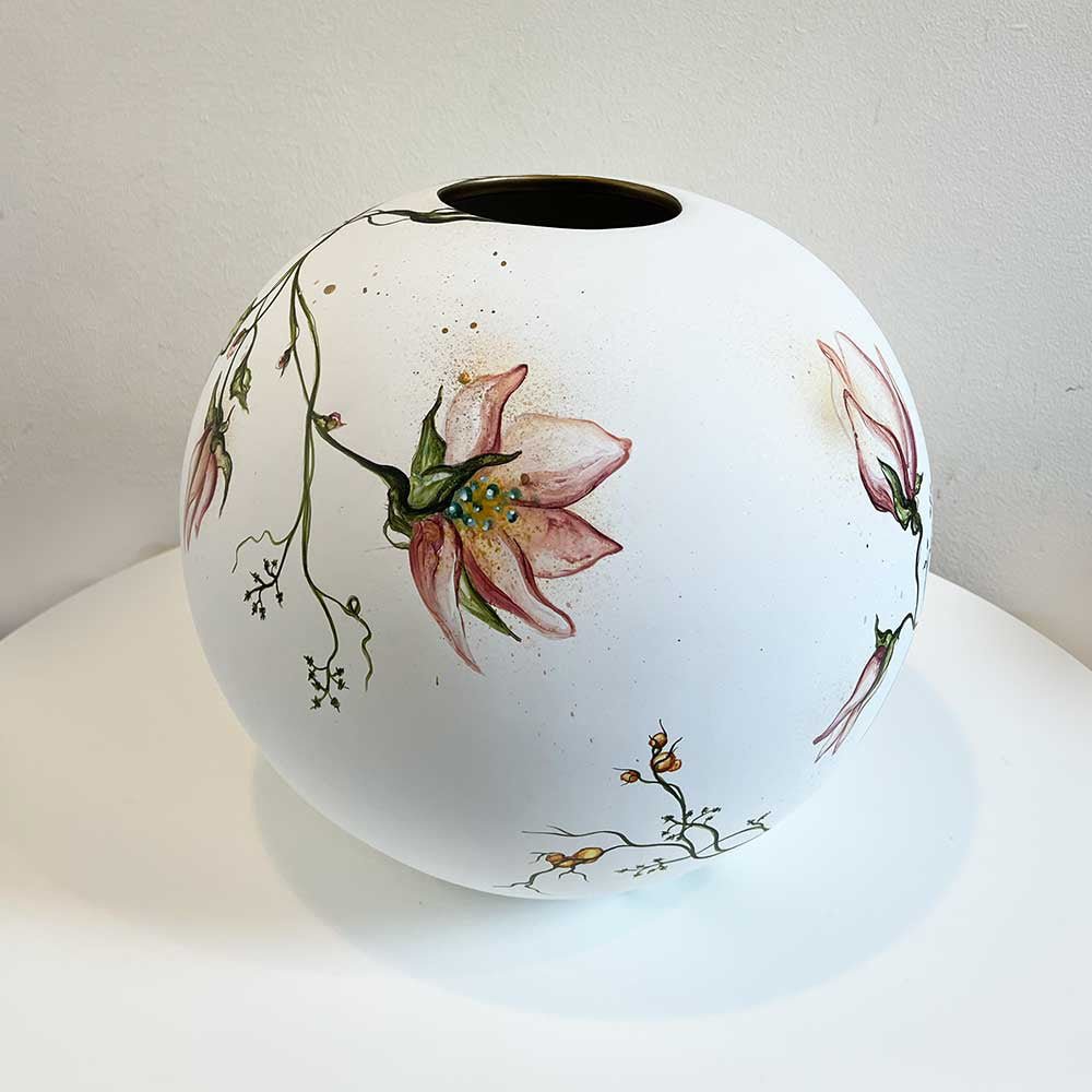 Håndmalet vase