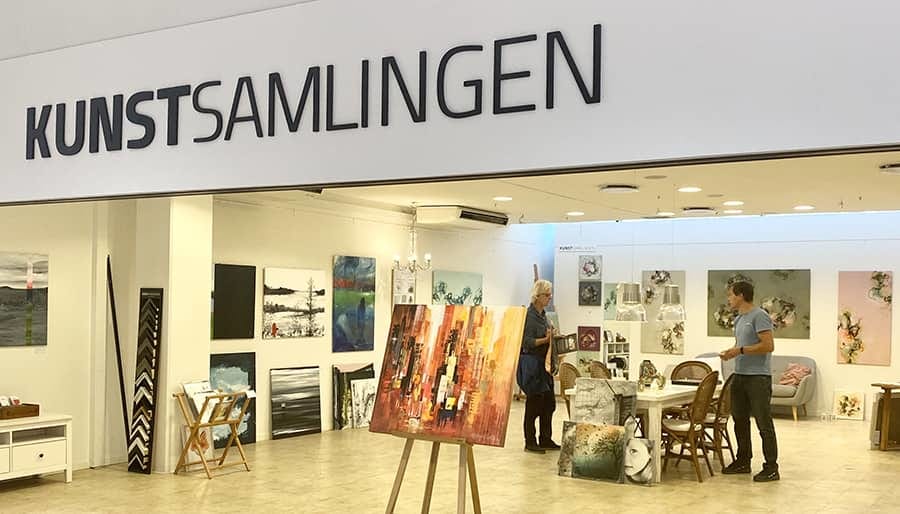 Udstilling med Kunstsamlingen i Lyngby Storcenter