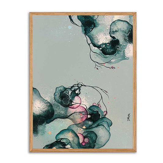 Maleri i ramme "Beginning of Life" (30x40 cm.)