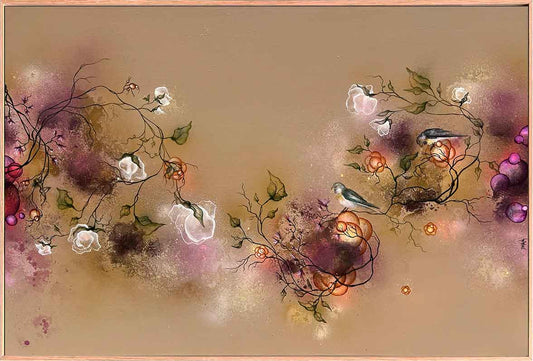 Stort maleri 100x150 cm. Kunst til salg