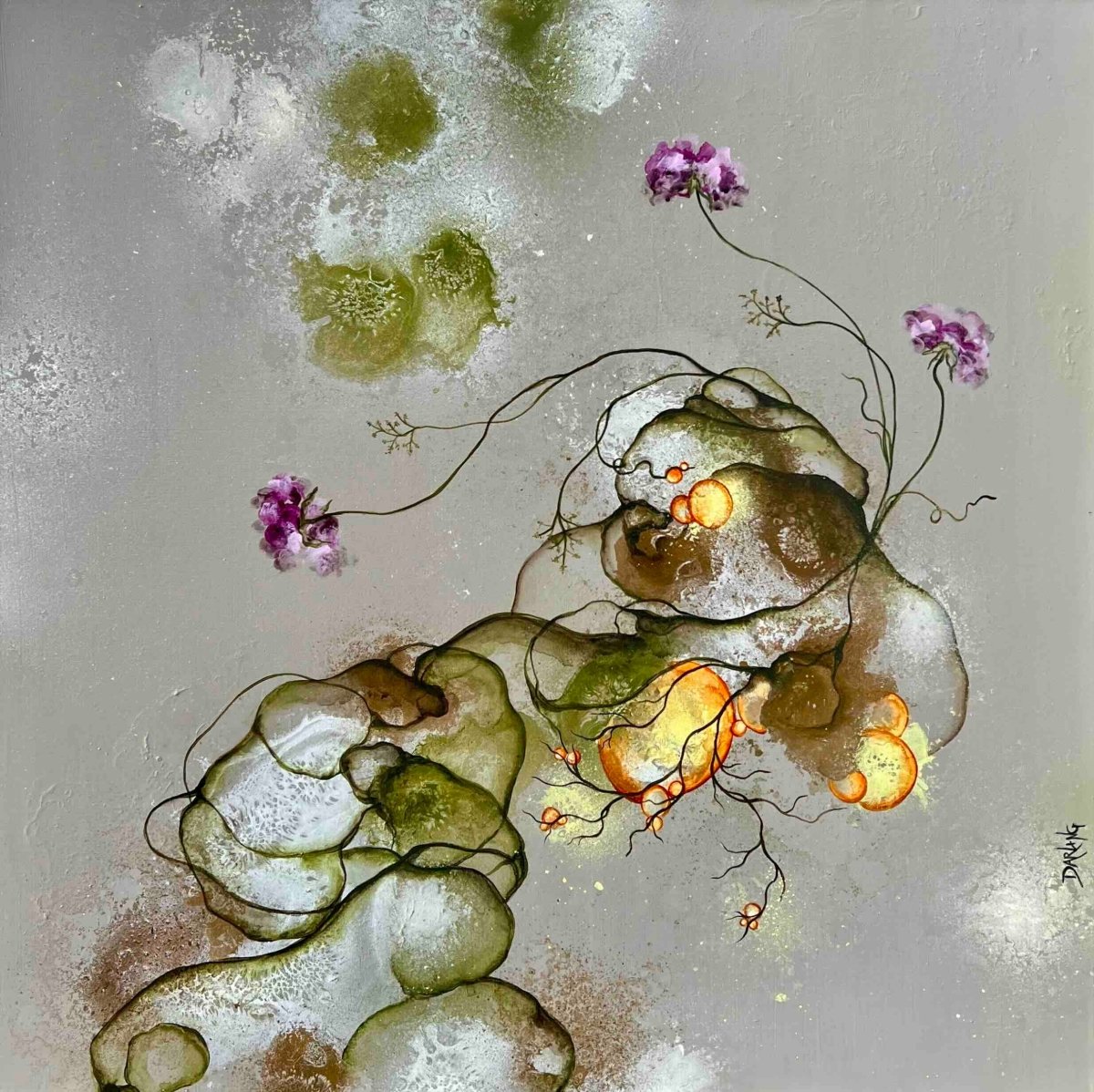 Maleri til salg kunstner Rikke Darling 