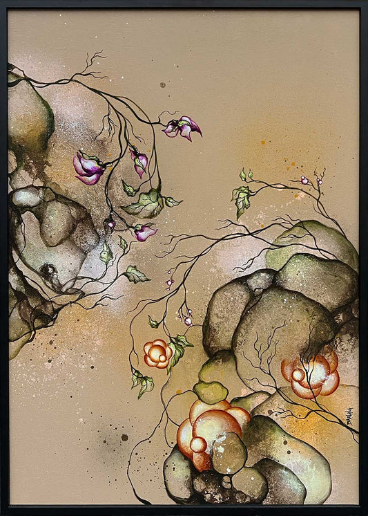 Maleri til salg Rikke Darling 50x70 cm