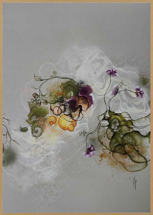 Kunstplakat plakat med moderne kunst