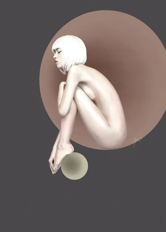 Plakat med moderne kunst kunstplakater