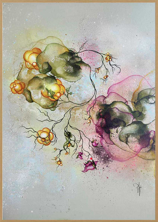 Kunstplakat plakat med moderne kunst