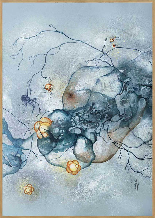 Kunstplakat plakat med moderne kunst