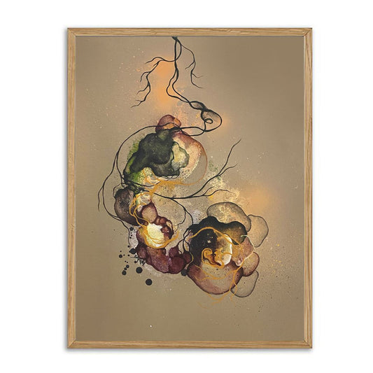 Små malerier i ramme