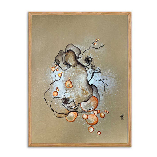 Lille maleri til salg kunstner Rikke Darling